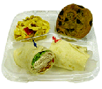 Turkey and Cheddar Wrap Boxed Lunch
