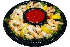 Jumbo Shrimp Cocktail Platter - Regular (30 shrimp)